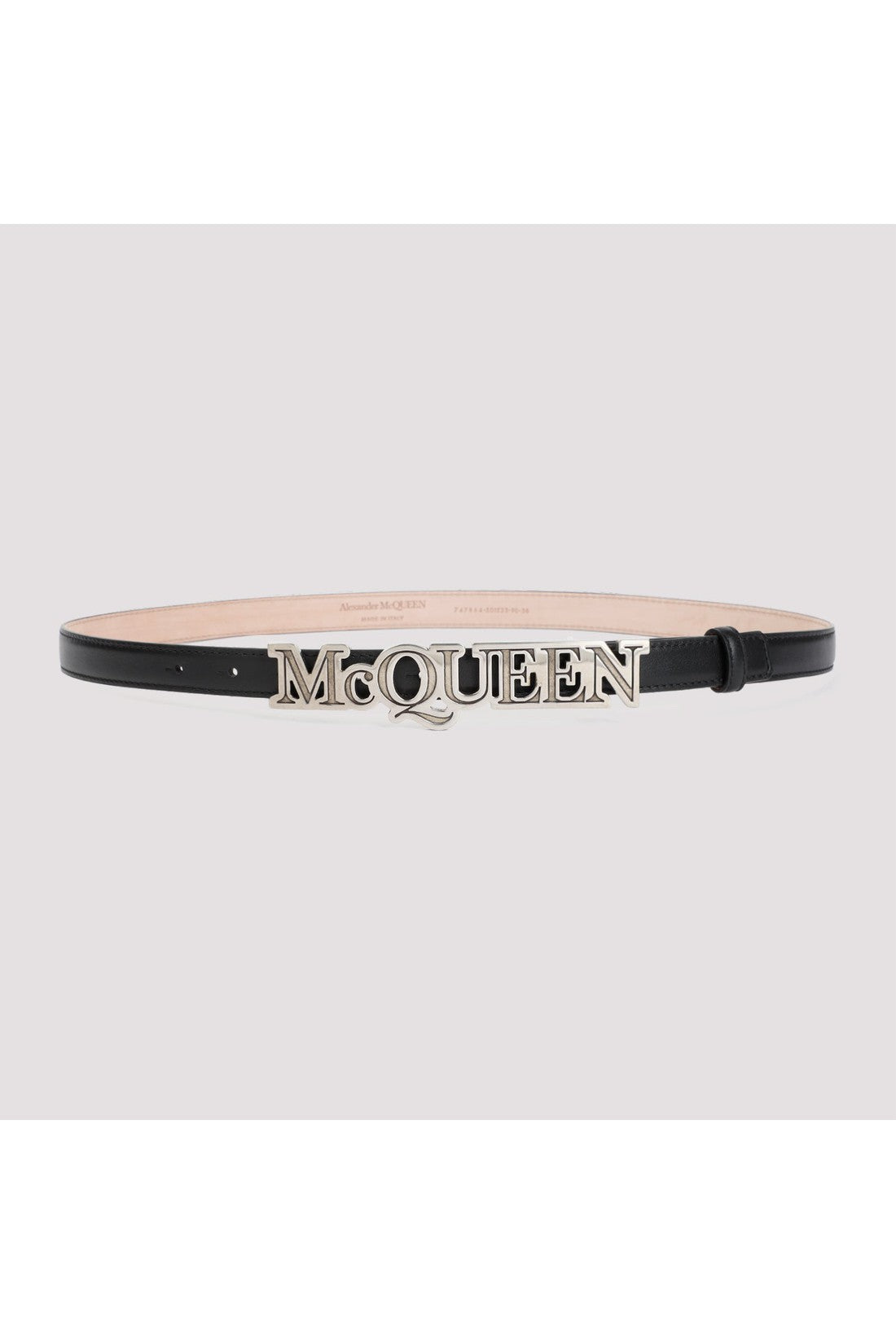 ALEXANDER MCQUEEN-OUTLET-SALE-Belt Schwarz-ARCHIVIST