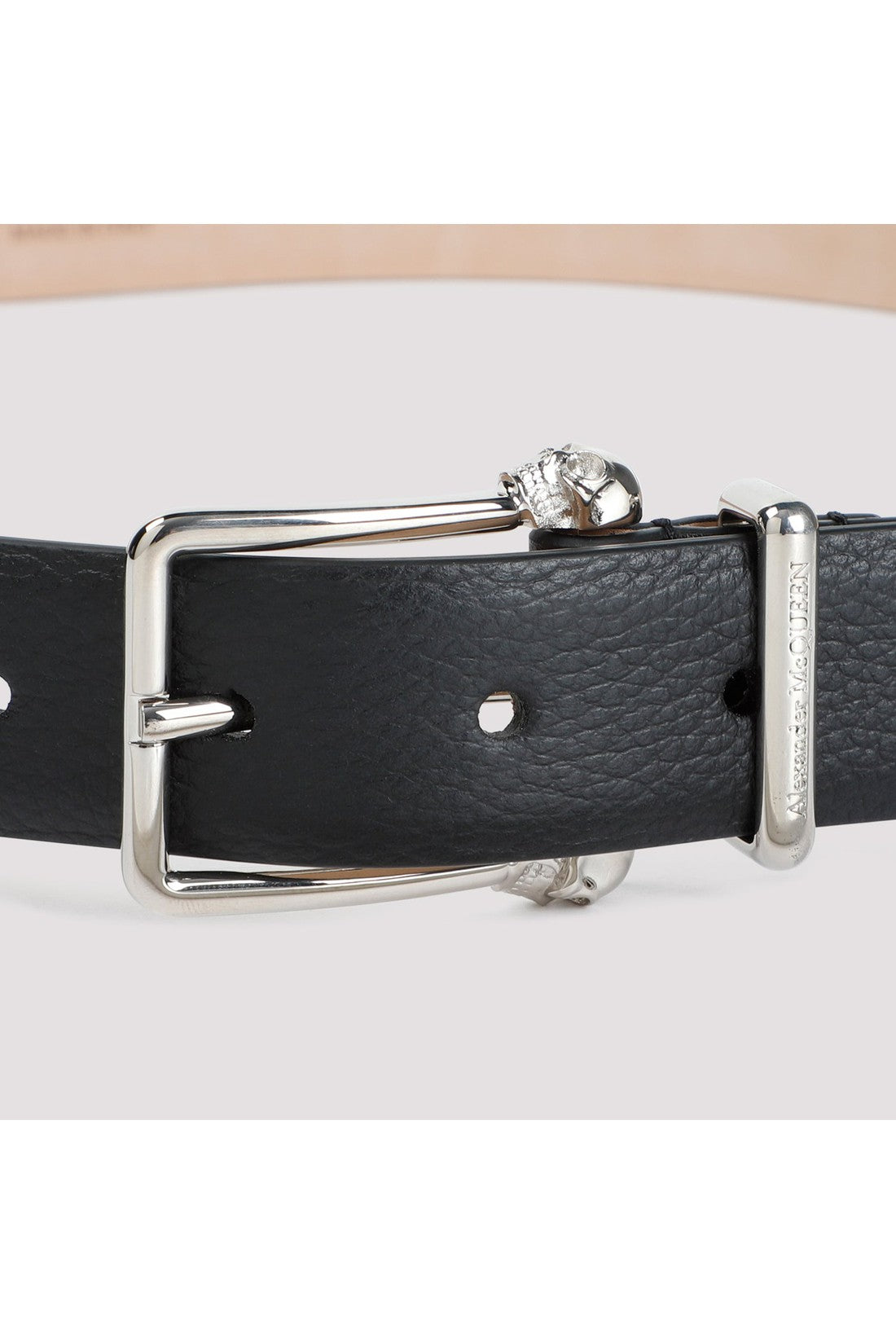 ALEXANDER MCQUEEN-OUTLET-SALE-Belt Schwarz-ARCHIVIST