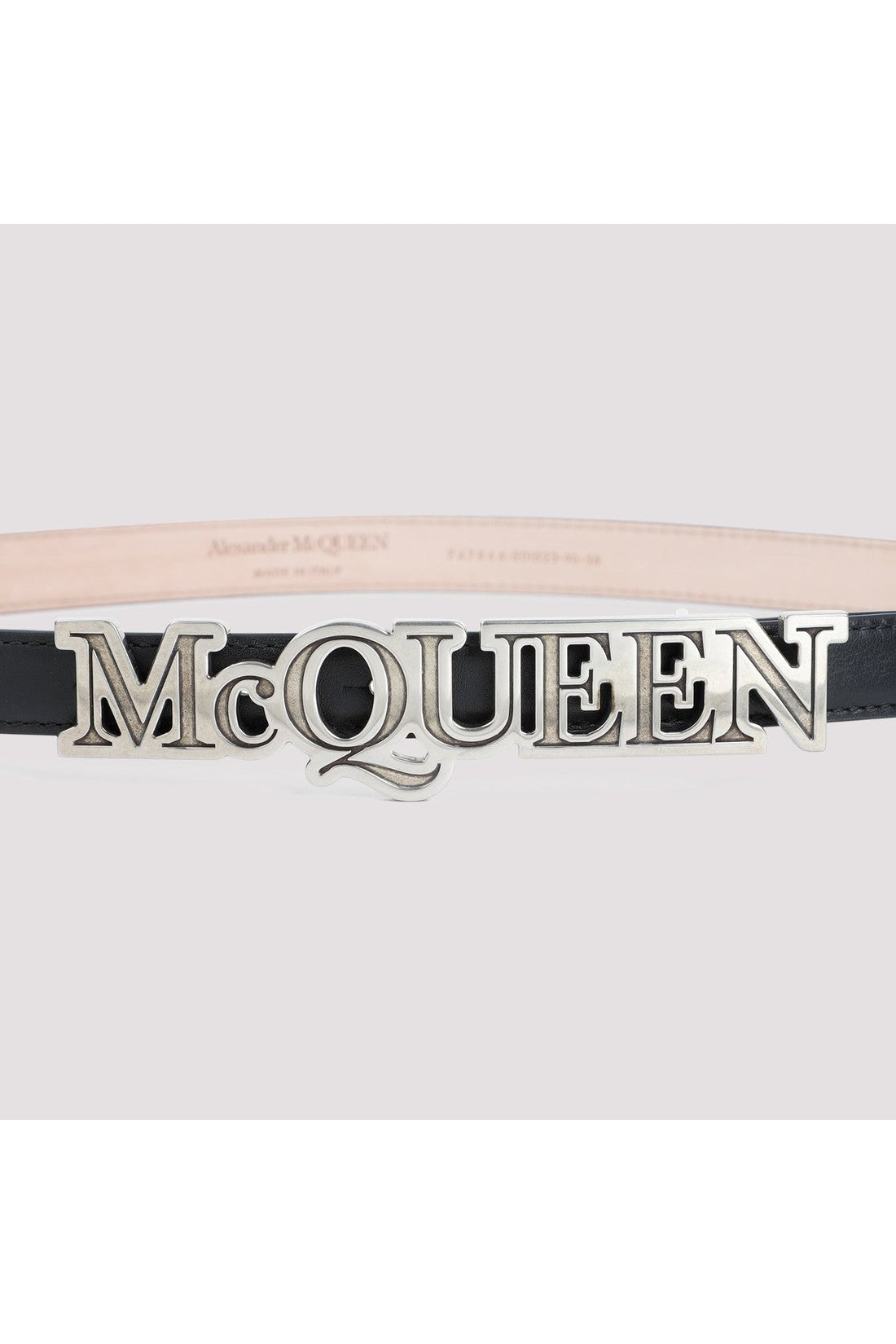 ALEXANDER MCQUEEN-OUTLET-SALE-Belt Schwarz-ARCHIVIST