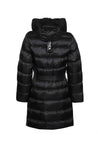 Duvetica-OUTLET-SALE-Belted hooded long down jacket-ARCHIVIST