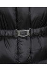 Duvetica-OUTLET-SALE-Belted hooded long down jacket-ARCHIVIST