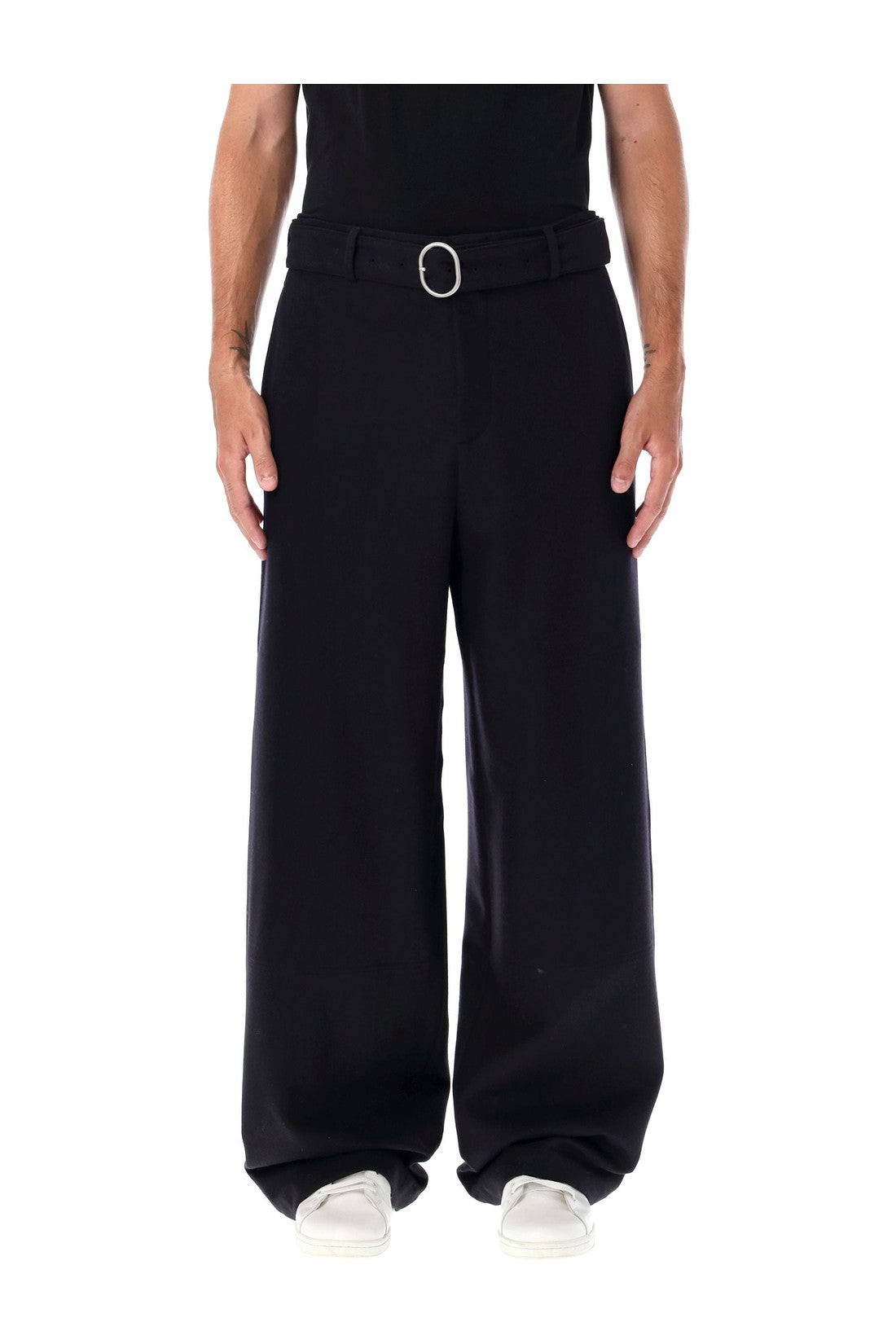 JIL SANDER-OUTLET-SALE-Belted pant-ARCHIVIST