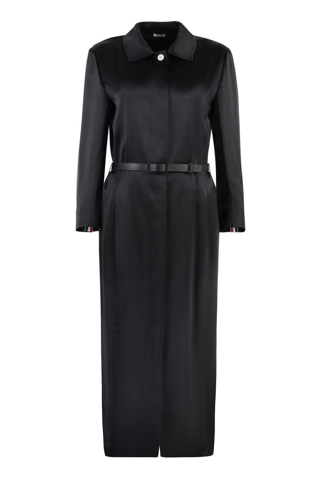 Thom Browne-OUTLET-SALE-Belted shirtdress-ARCHIVIST