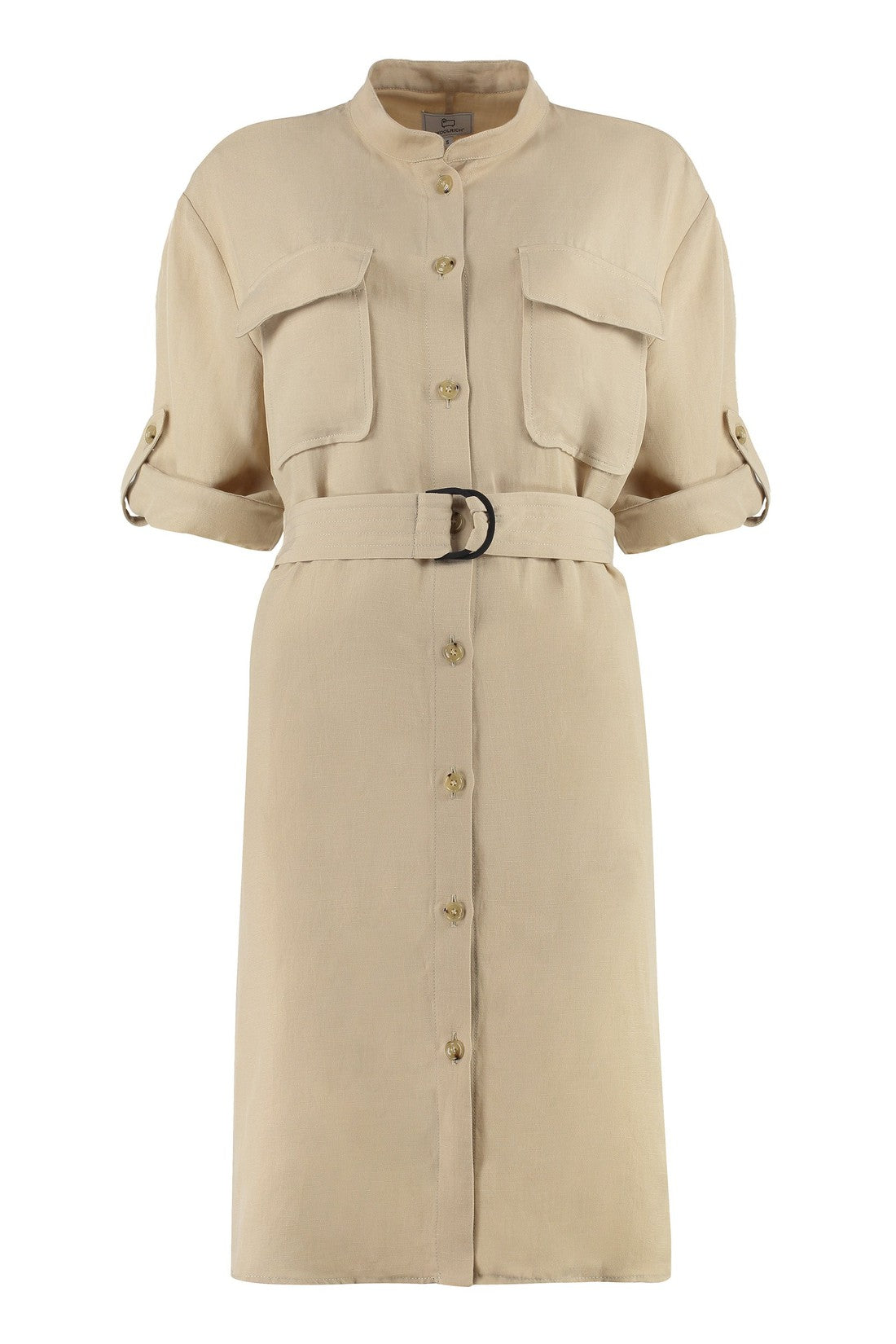 Woolrich-OUTLET-SALE-Belted shirtdress-ARCHIVIST