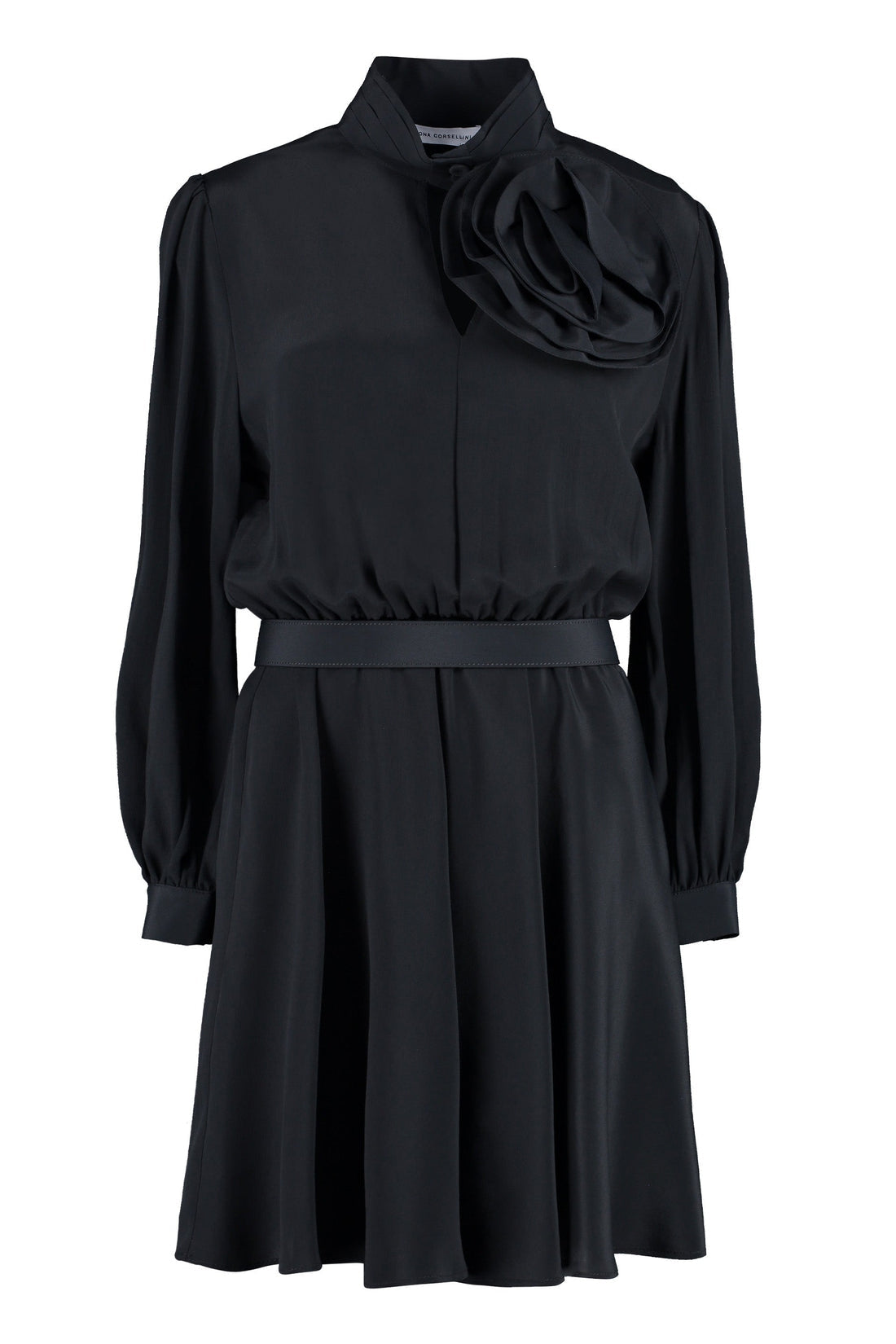 Simona Corsellini-OUTLET-SALE-Belted waist dress-ARCHIVIST