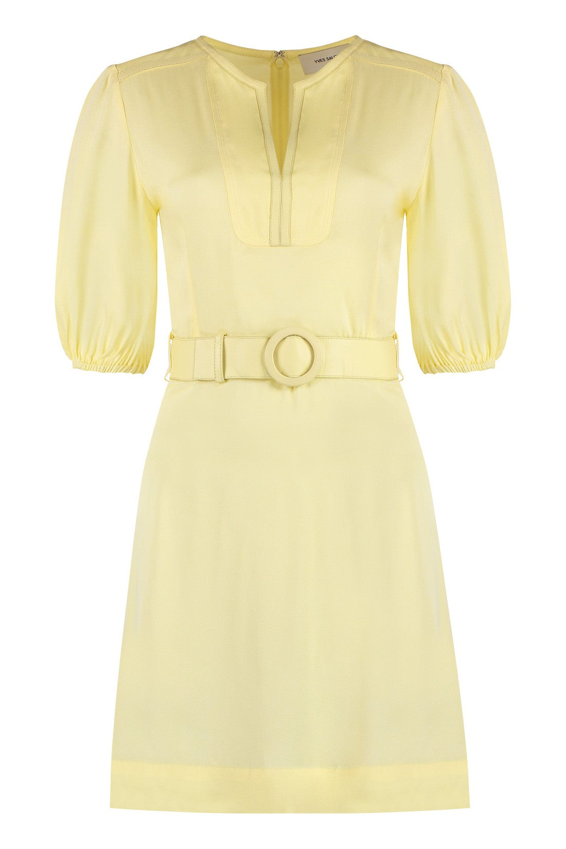 Yves Salomon-OUTLET-SALE-Belted waist dress-ARCHIVIST