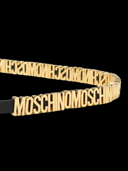 MOSCHINO-OUTLET-SALE-Belts GOLD-ARCHIVIST