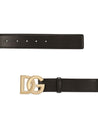 DOLCE & GABBANA-OUTLET-SALE-Belts SCHWARZ-ARCHIVIST