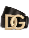 DOLCE & GABBANA-OUTLET-SALE-Belts SCHWARZ-ARCHIVIST