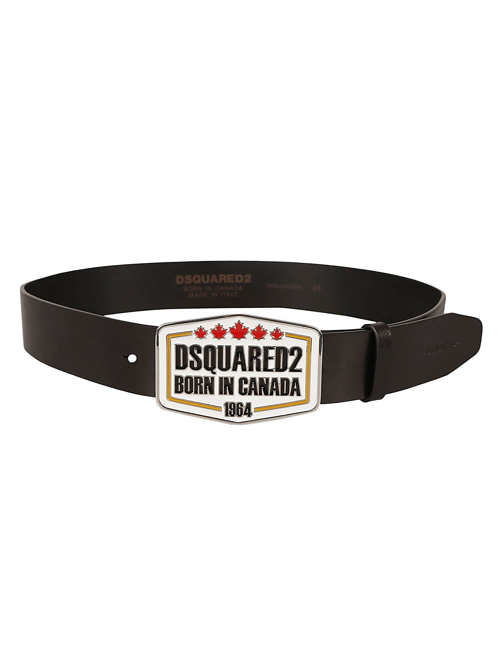 DSQUARED2-OUTLET-SALE-Belts SCHWARZ-ARCHIVIST