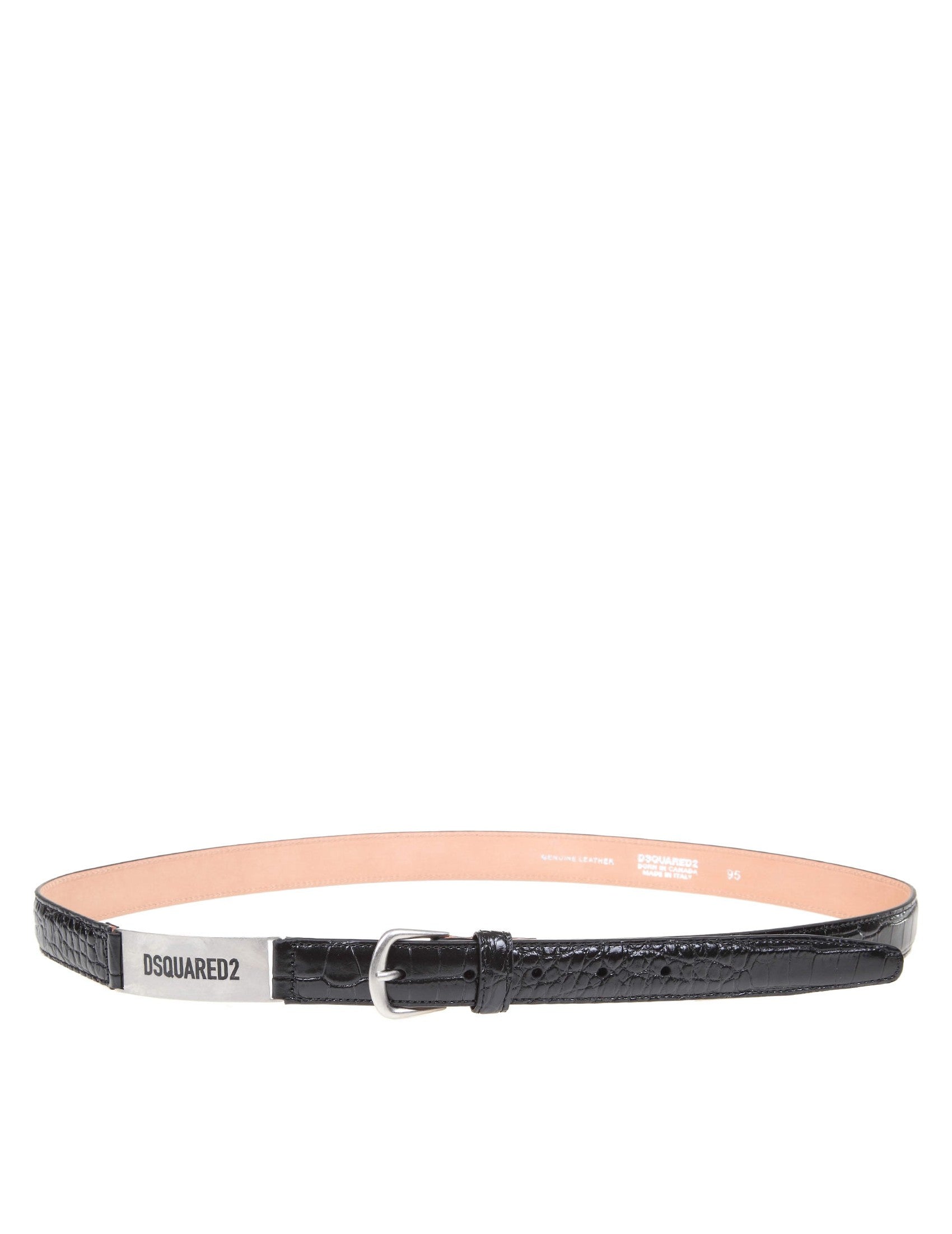 DSQUARED2-OUTLET-SALE-Belts SCHWARZ-ARCHIVIST