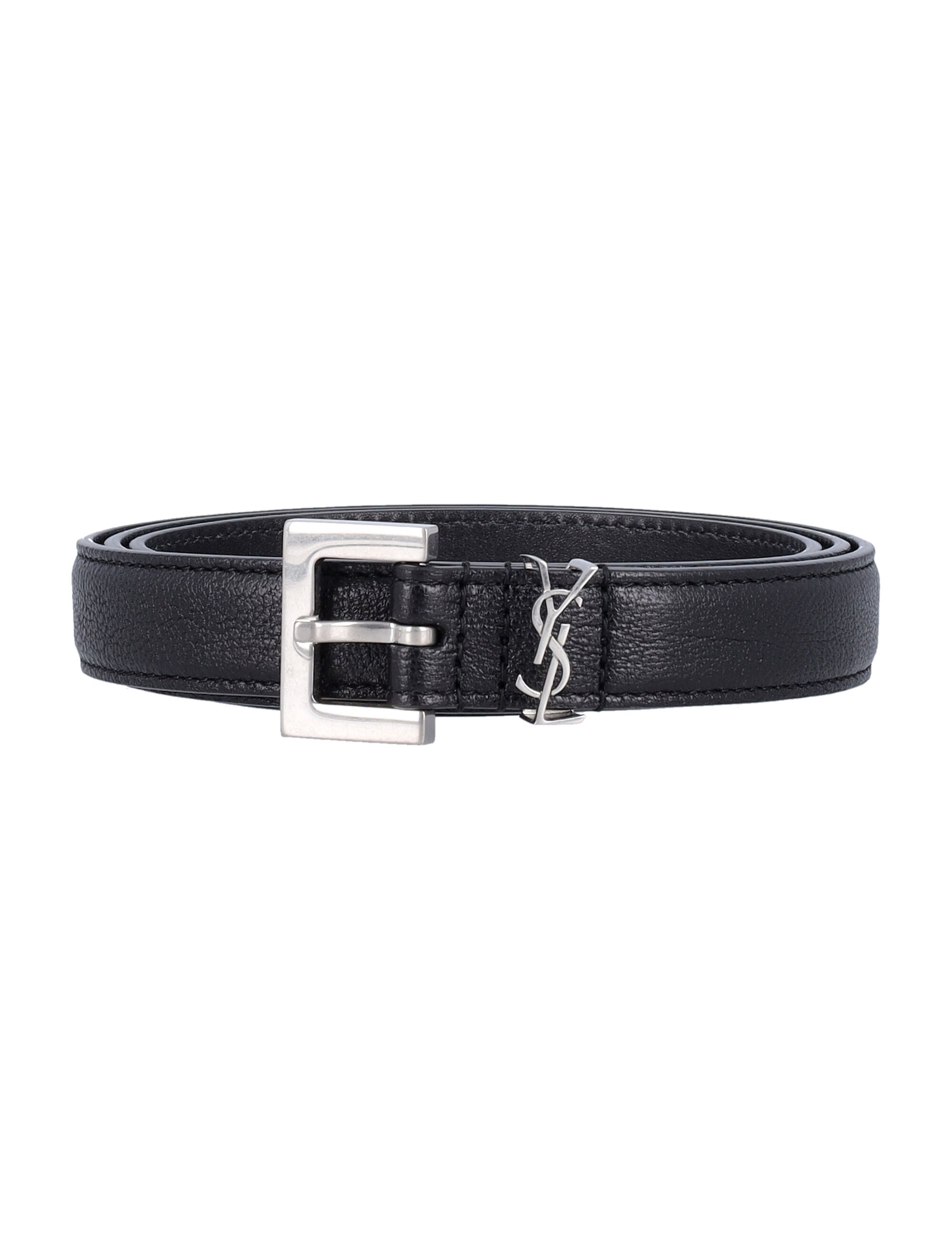 SAINT LAURENT PARIS-OUTLET-SALE-Belts SCHWARZ-ARCHIVIST