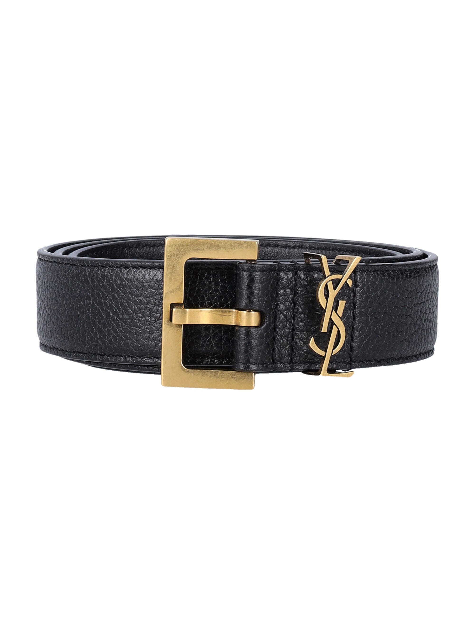 SAINT LAURENT PARIS-OUTLET-SALE-Belts SCHWARZ-ARCHIVIST