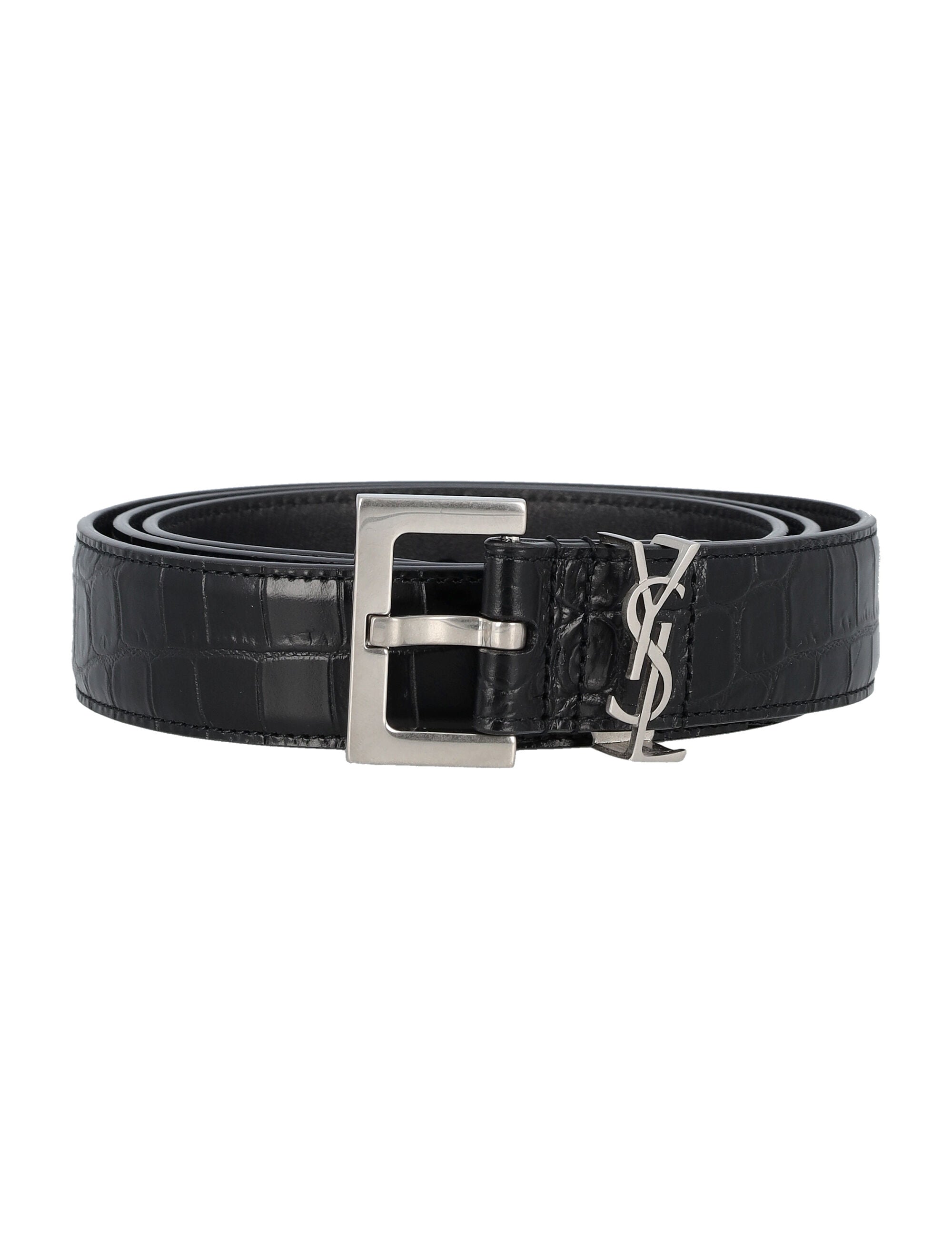 SAINT LAURENT PARIS-OUTLET-SALE-Belts SCHWARZ-ARCHIVIST