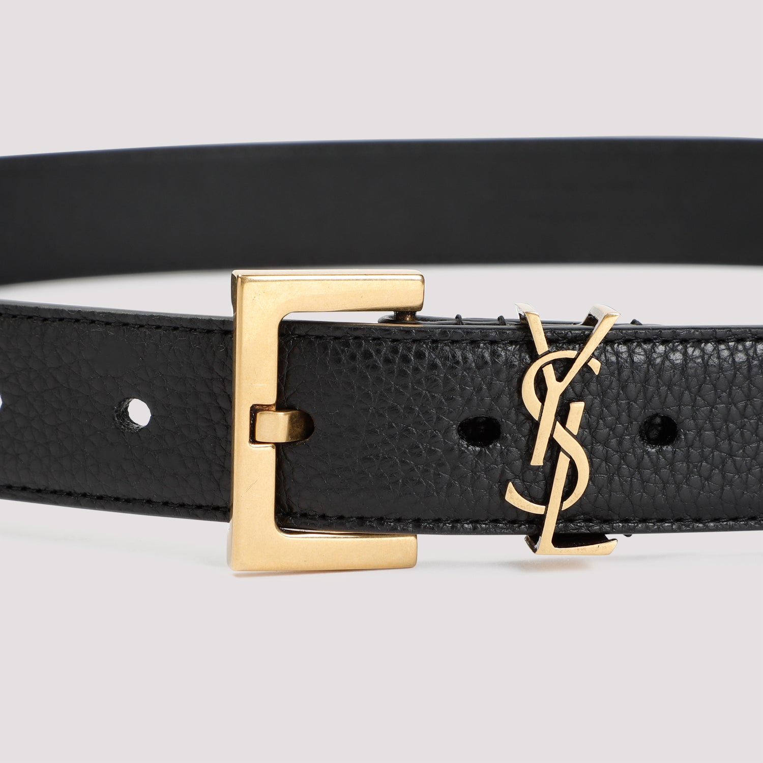 SAINT LAURENT-OUTLET-SALE-Belts SCHWARZ-ARCHIVIST