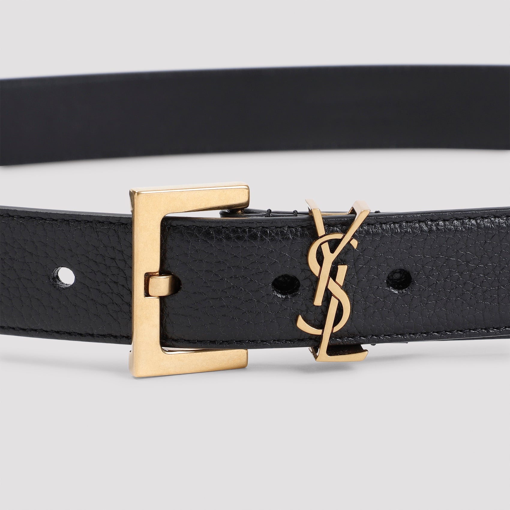 SAINT LAURENT-OUTLET-SALE-Belts SCHWARZ-ARCHIVIST