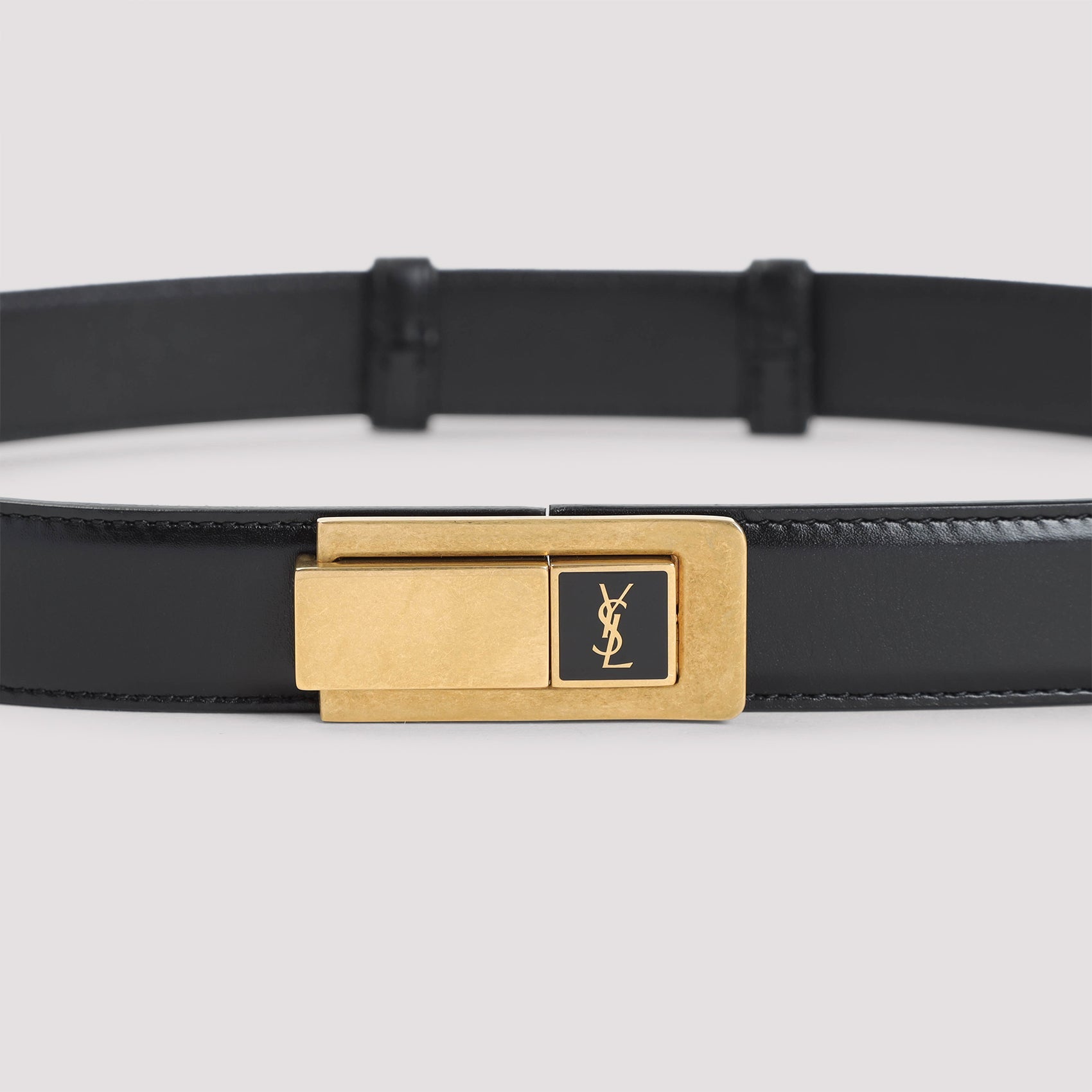 SAINT LAURENT-OUTLET-SALE-Belts SCHWARZ-ARCHIVIST