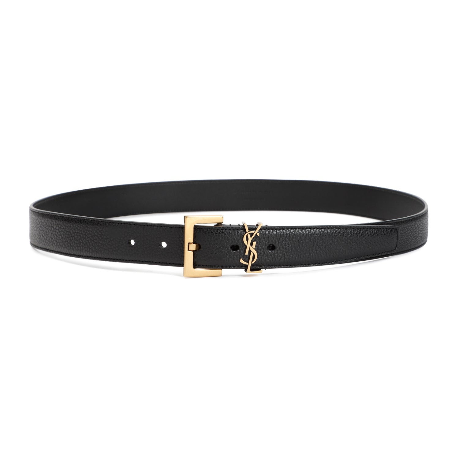 SAINT LAURENT-OUTLET-SALE-Belts SCHWARZ-ARCHIVIST