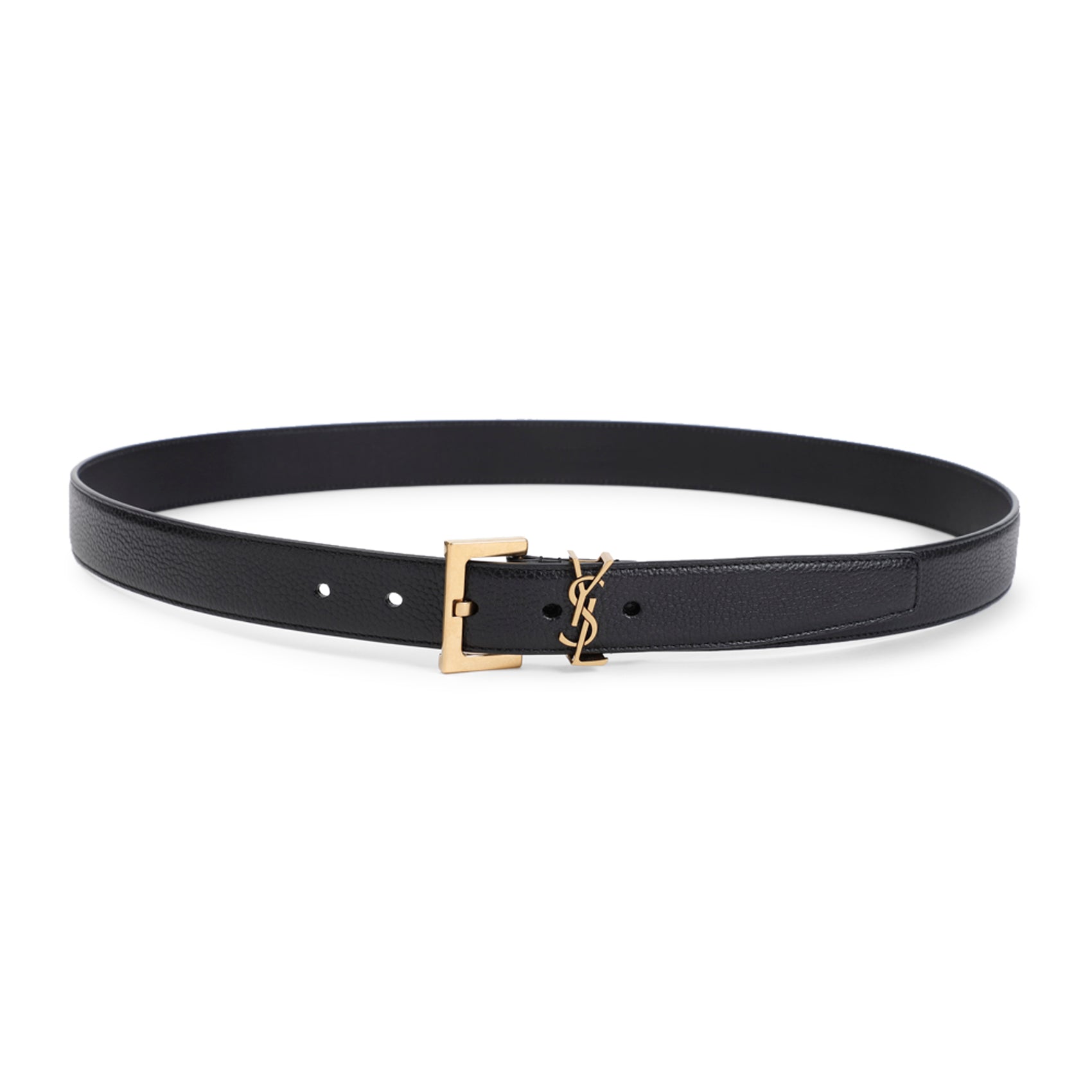 SAINT LAURENT-OUTLET-SALE-Belts SCHWARZ-ARCHIVIST