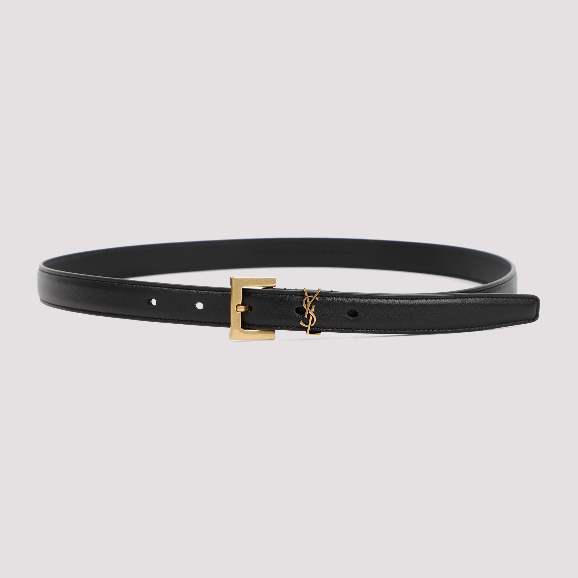 Saint Laurent-OUTLET-SALE-Belts SCHWARZ-ARCHIVIST