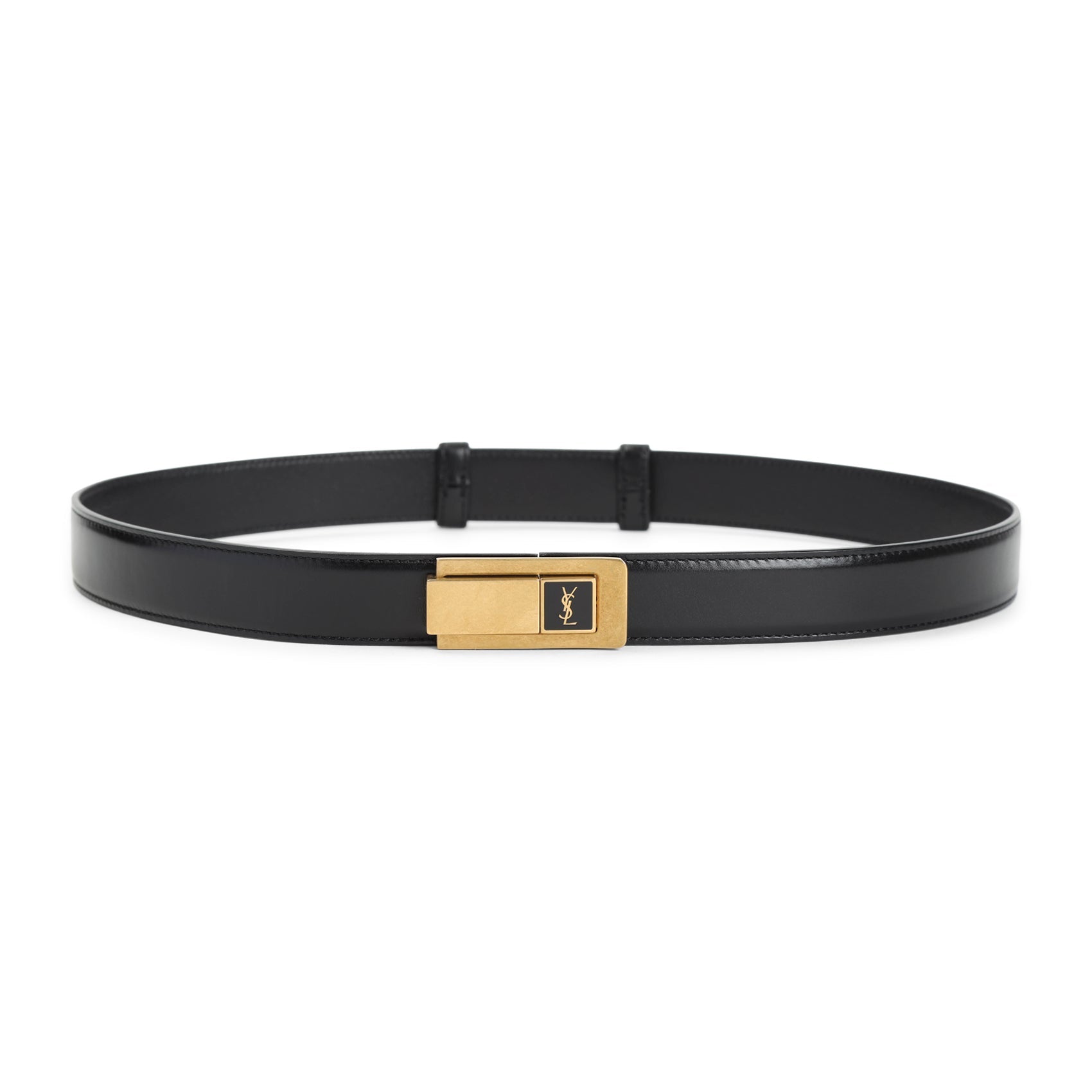 Saint Laurent-OUTLET-SALE-Belts SCHWARZ-ARCHIVIST