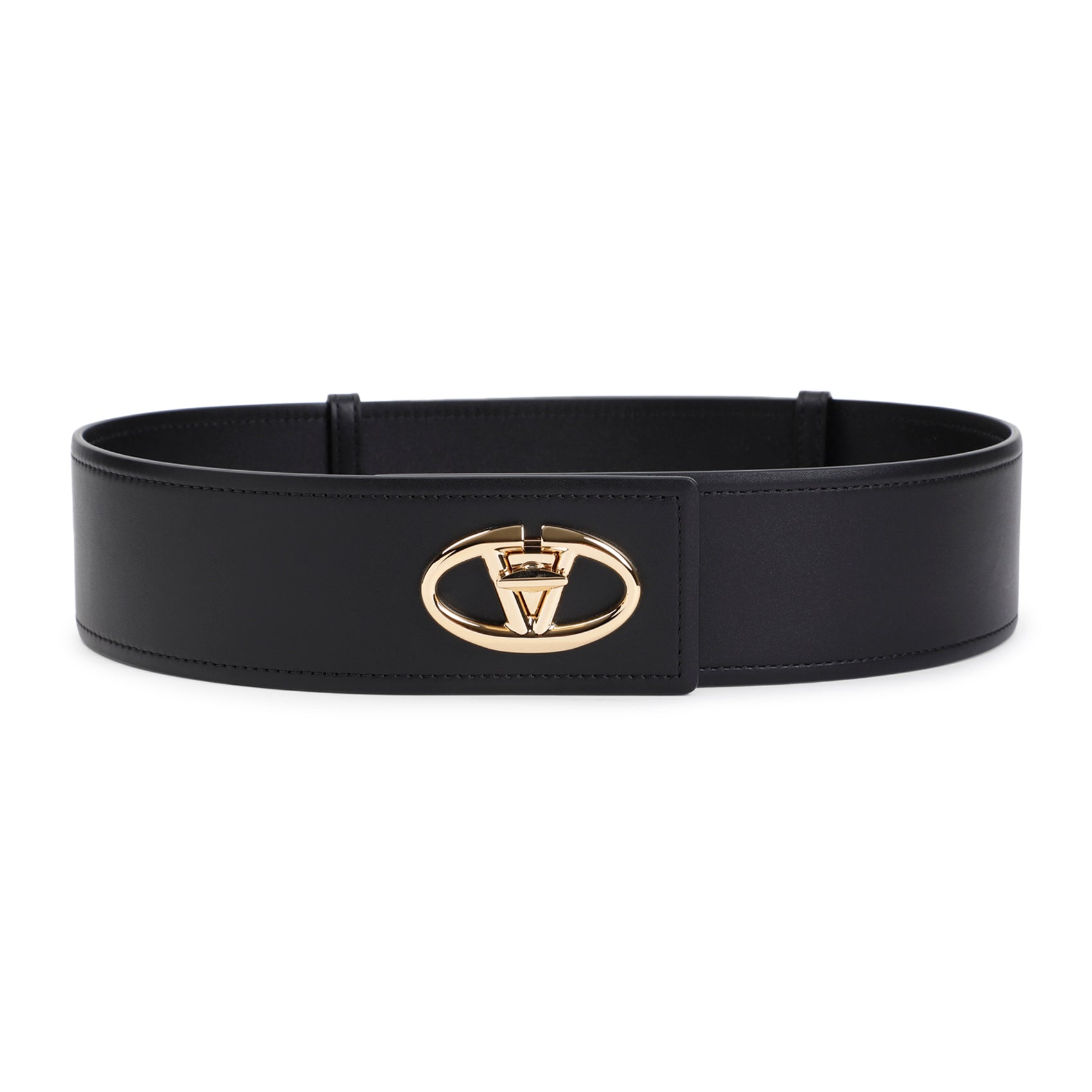 VALENTINO GARAVANI-OUTLET-SALE-Belts SCHWARZ-ARCHIVIST