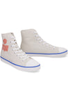 Isabel Marant-OUTLET-SALE-Benkeenh canvas high-top sneakers-ARCHIVIST