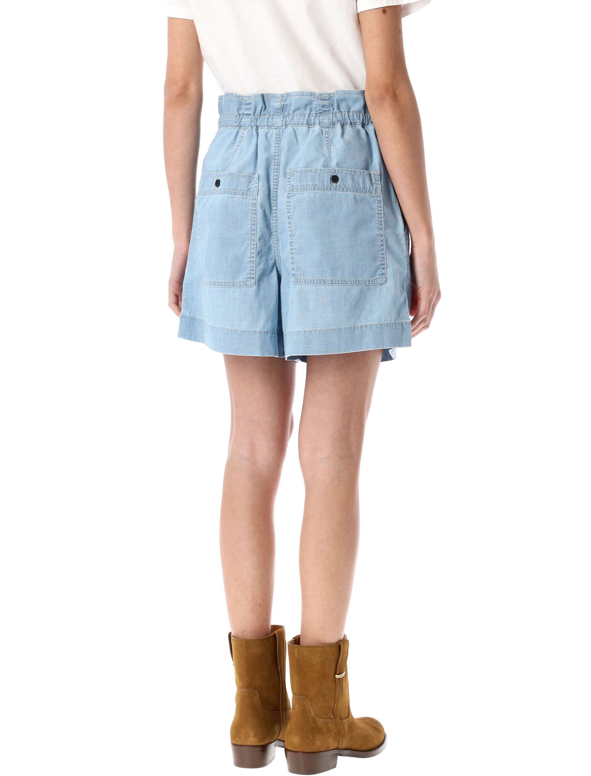 Marant Étoile-OUTLET-SALE-Bermudas BLAU-ARCHIVIST