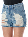 Mm6 Maison Margiela-OUTLET-SALE-Bermudas BLAU-ARCHIVIST