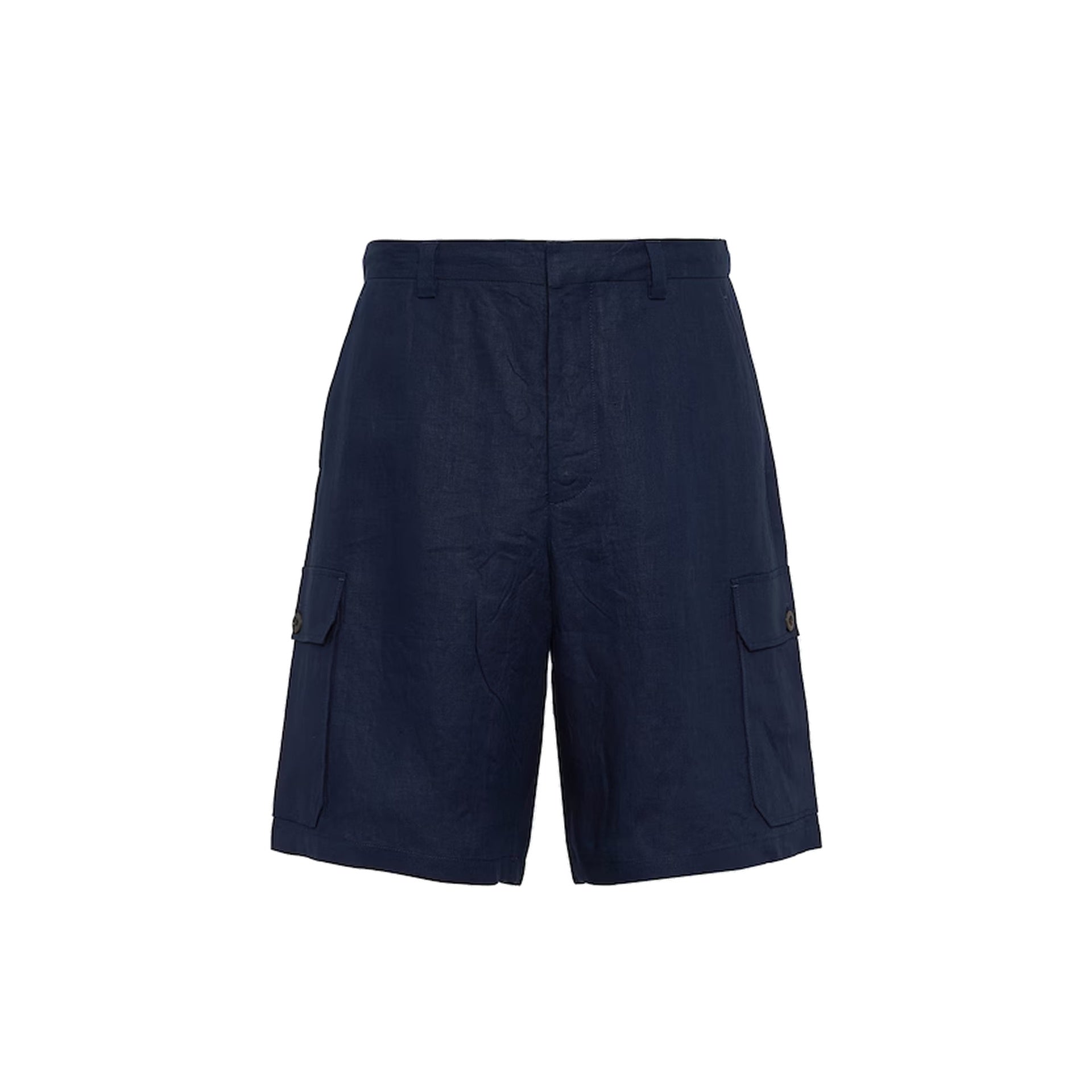 Prada-OUTLET-SALE-Bermudas BLAU-ARCHIVIST