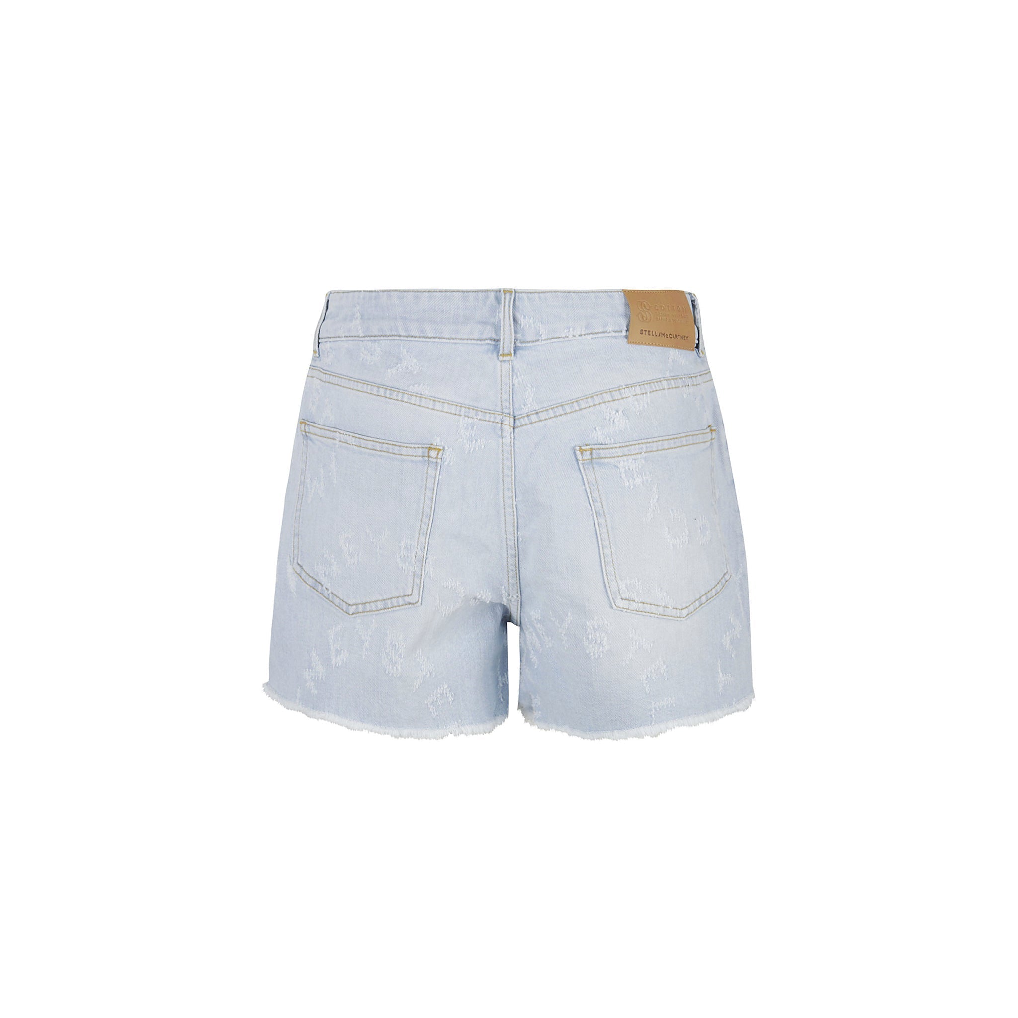 STELLA MCCARTNEY-OUTLET-SALE-Bermudas BLAU-ARCHIVIST