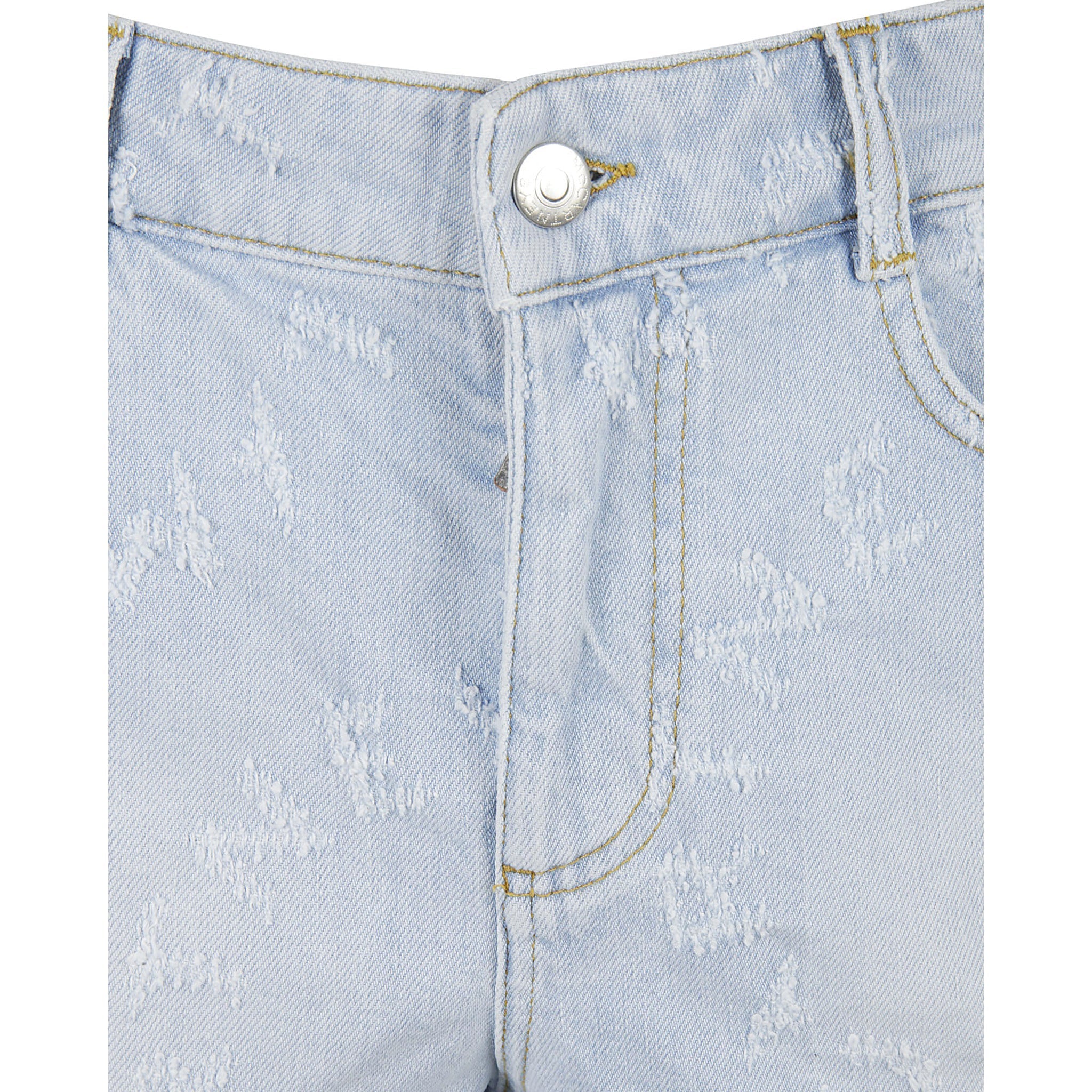 STELLA MCCARTNEY-OUTLET-SALE-Bermudas BLAU-ARCHIVIST