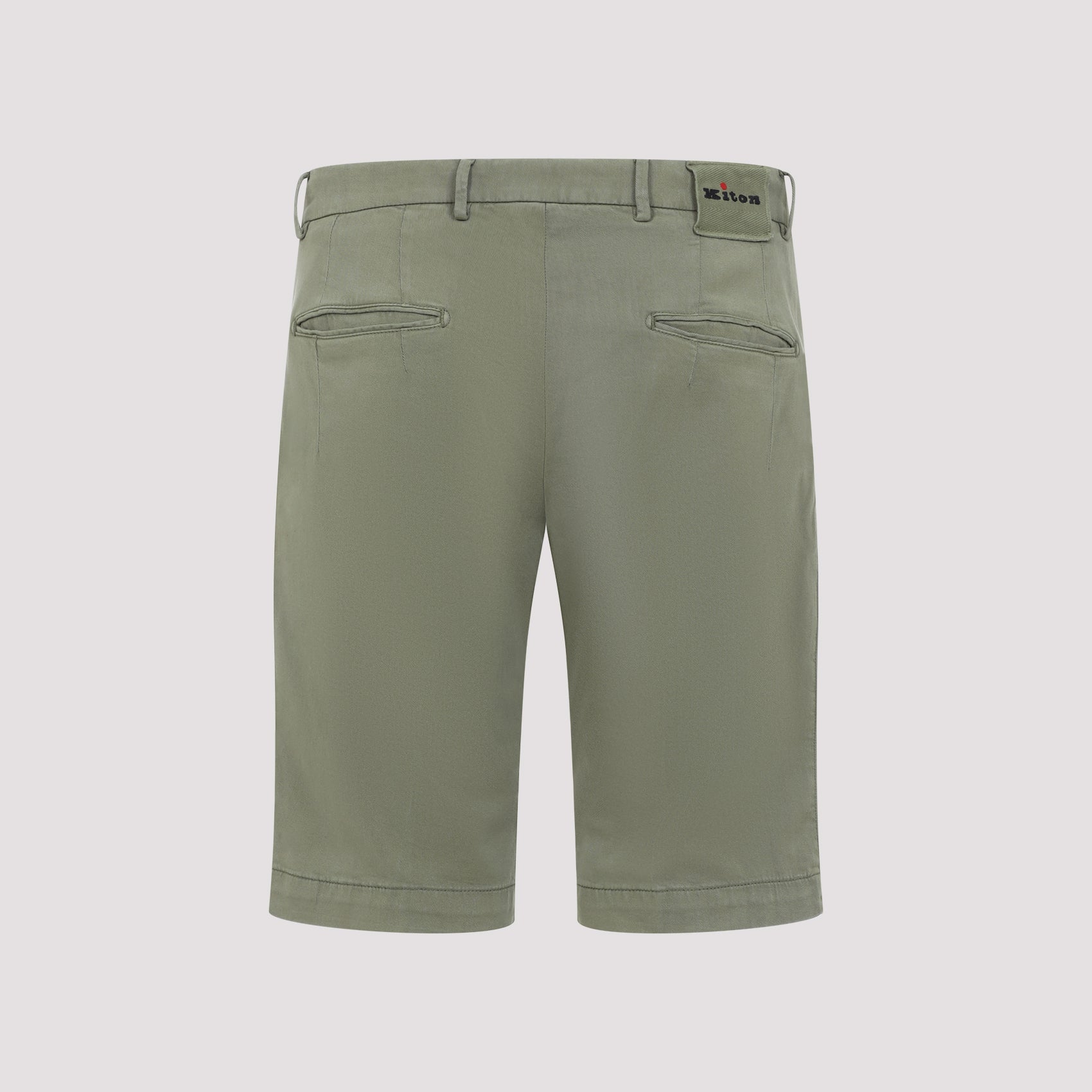 Kiton-OUTLET-SALE-Bermudas GRÜN-ARCHIVIST