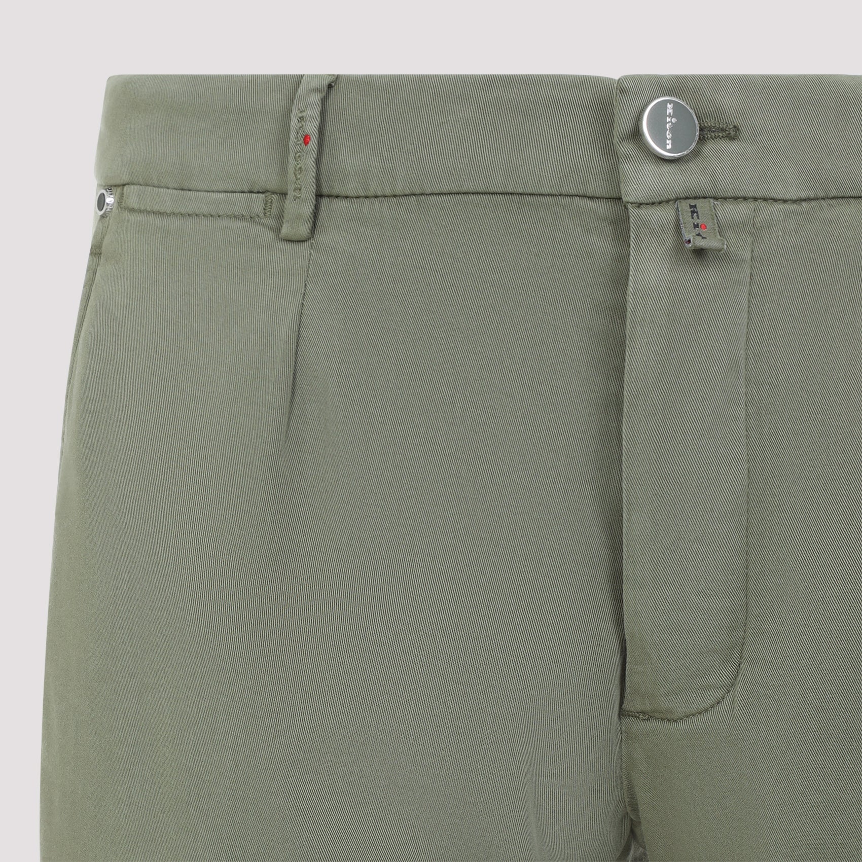Kiton-OUTLET-SALE-Bermudas GRÜN-ARCHIVIST