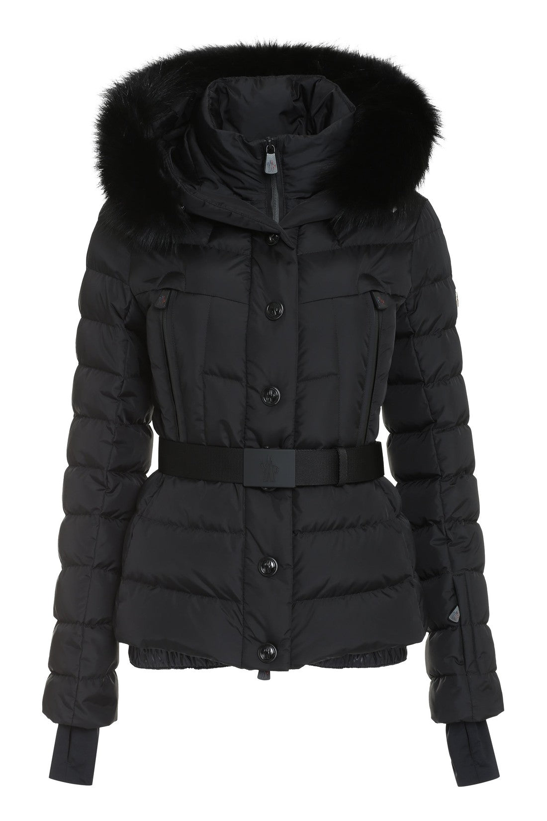 Moncler Grenoble-OUTLET-SALE-Beverley fur hood down jacket-ARCHIVIST