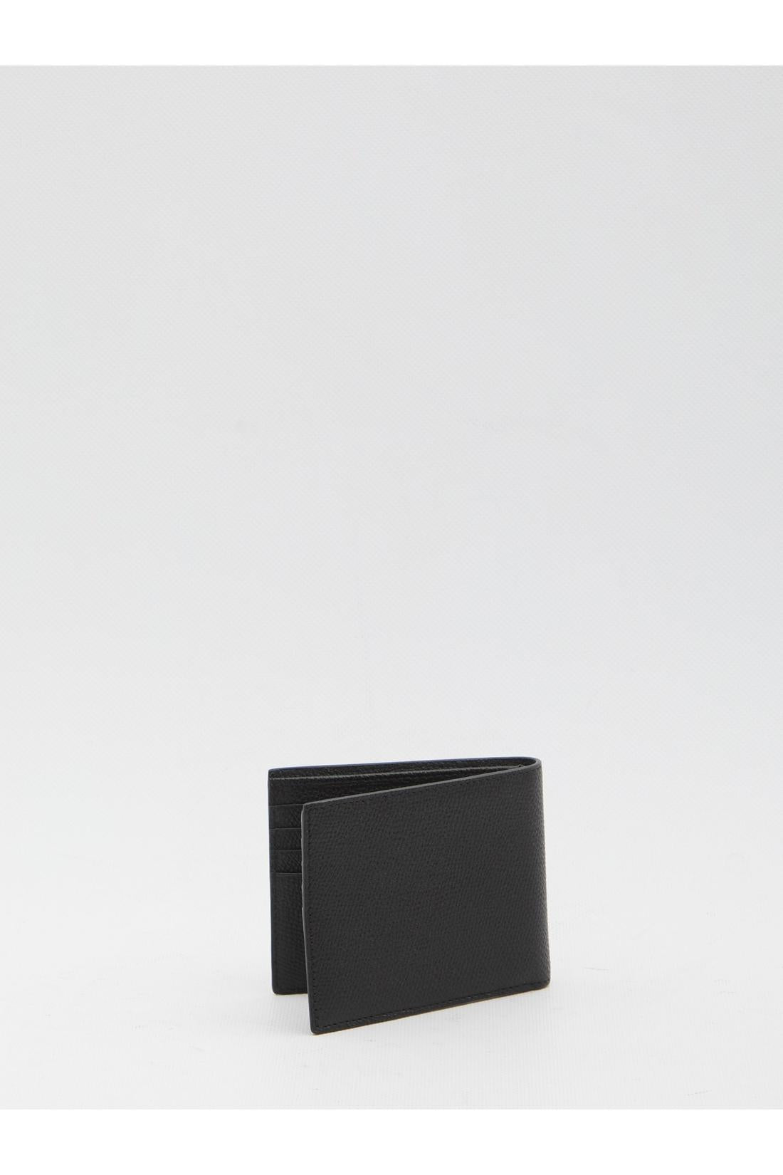 Valentino Garavani-OUTLET-SALE-Bi-fold leather wallet-ARCHIVIST