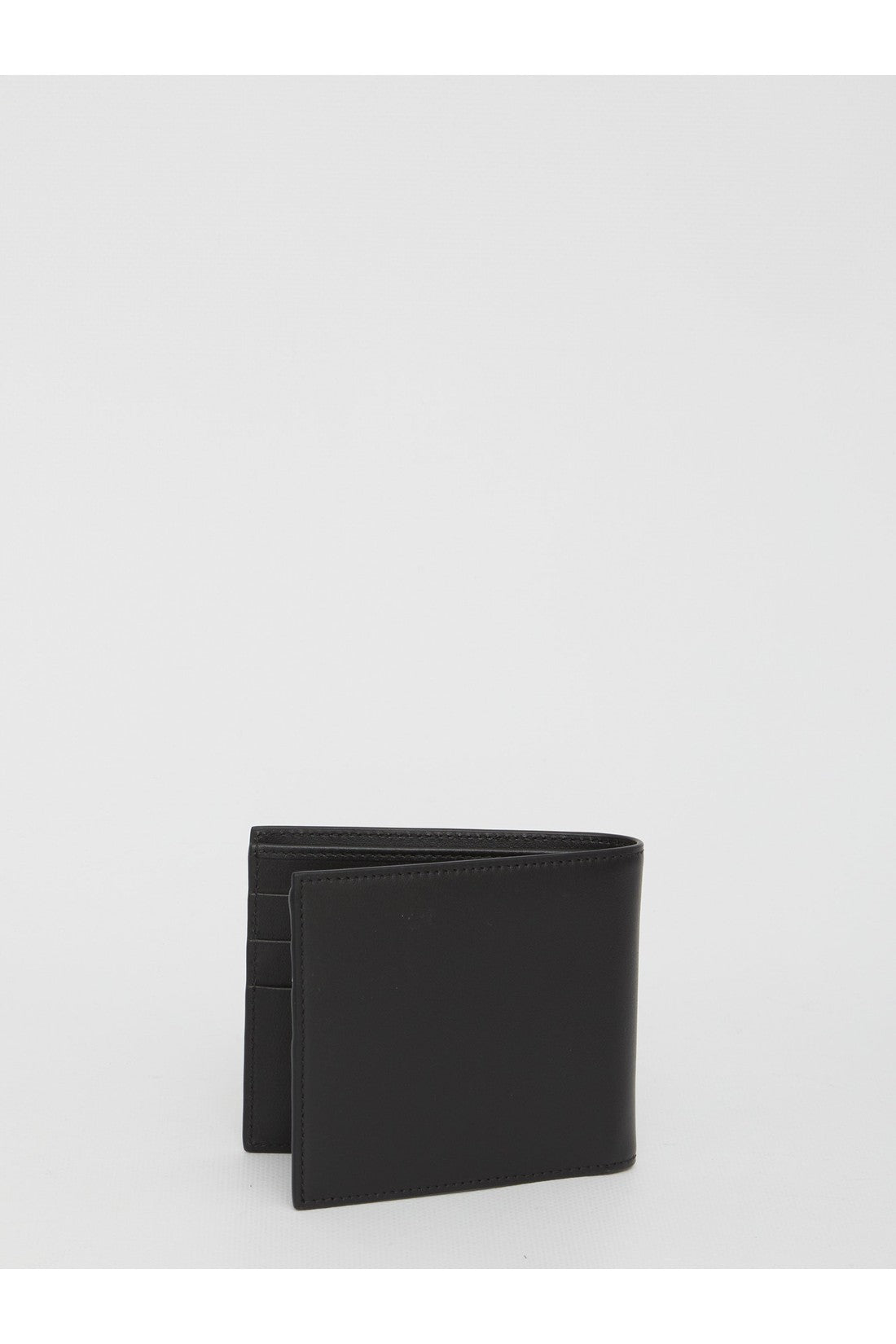 DOLCE&GABBANA-OUTLET-SALE-Bi-fold wallet in leather-ARCHIVIST