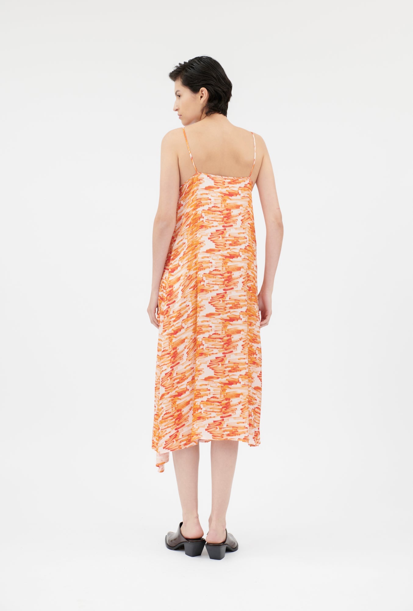 Odeeh-Big Brush Strokes Kleid, Lava-Kleider & Röcke-Black-Deal-Outlet-by-ARCHIVIST