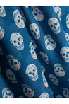 Alexander McQueen-OUTLET-SALE-Biker Skull Logo Scarf-ARCHIVIST