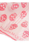 Alexander McQueen-OUTLET-SALE-Biker Skull Logo Scarf-ARCHIVIST