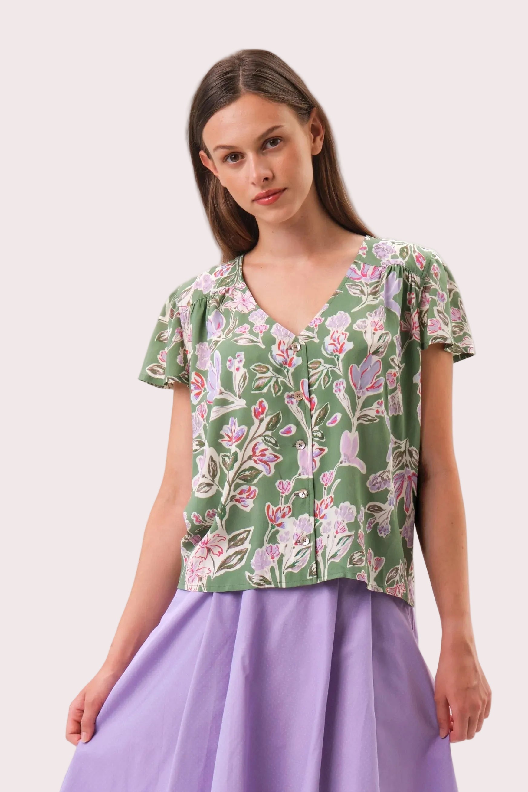 Damen Bluse Bina