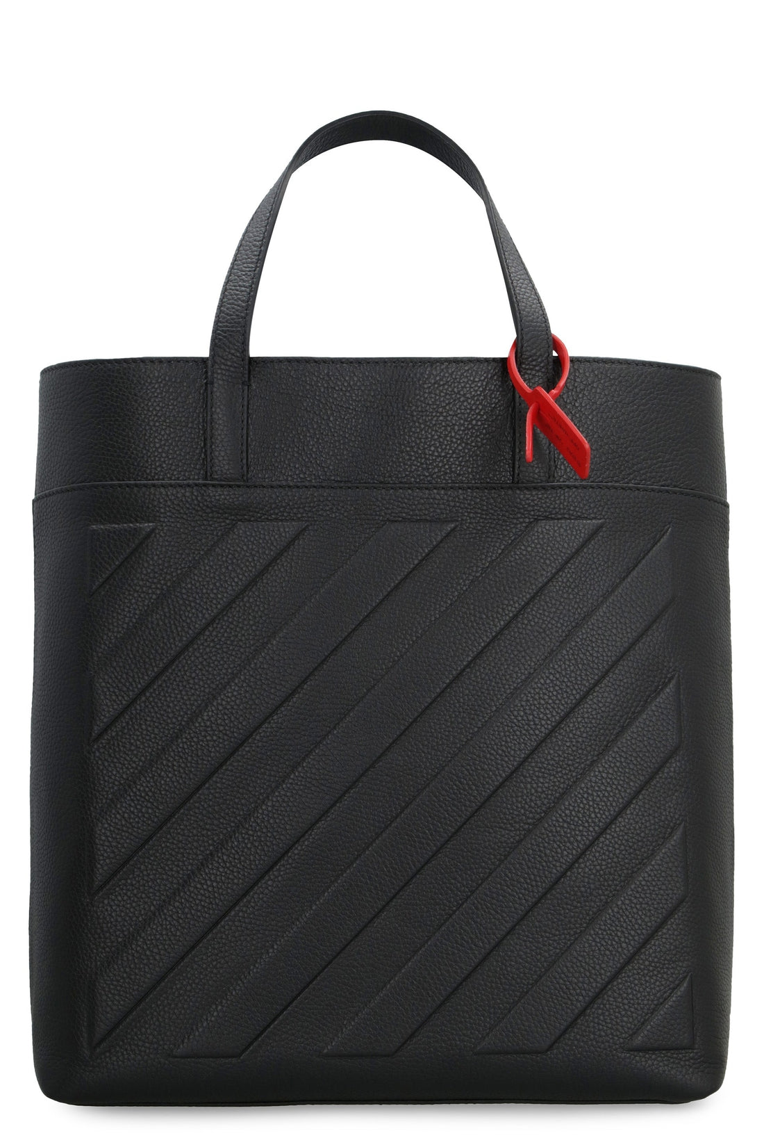 Off-White-OUTLET-SALE-Binder leather tote-ARCHIVIST