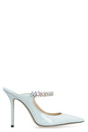 Jimmy Choo-OUTLET-SALE-Bing 100 patent leather mules-ARCHIVIST