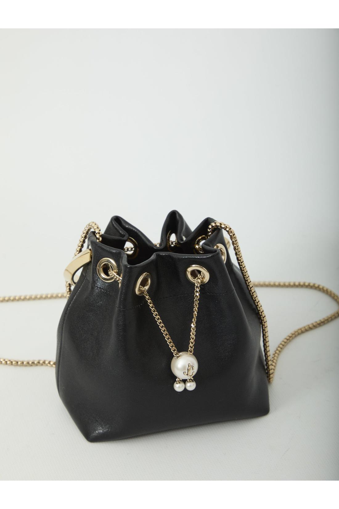 Jimmy Choo-OUTLET-SALE-Black Bon Bon bag-ARCHIVIST