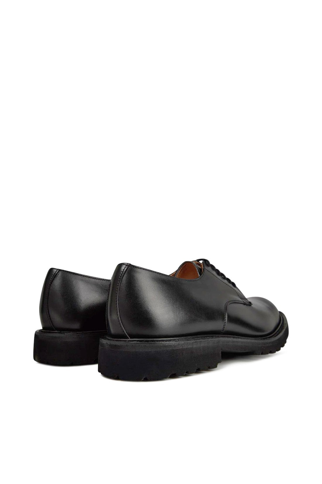 Tricker's-OUTLET-SALE-Black Box Lace-up Derby Shoes-ARCHIVIST