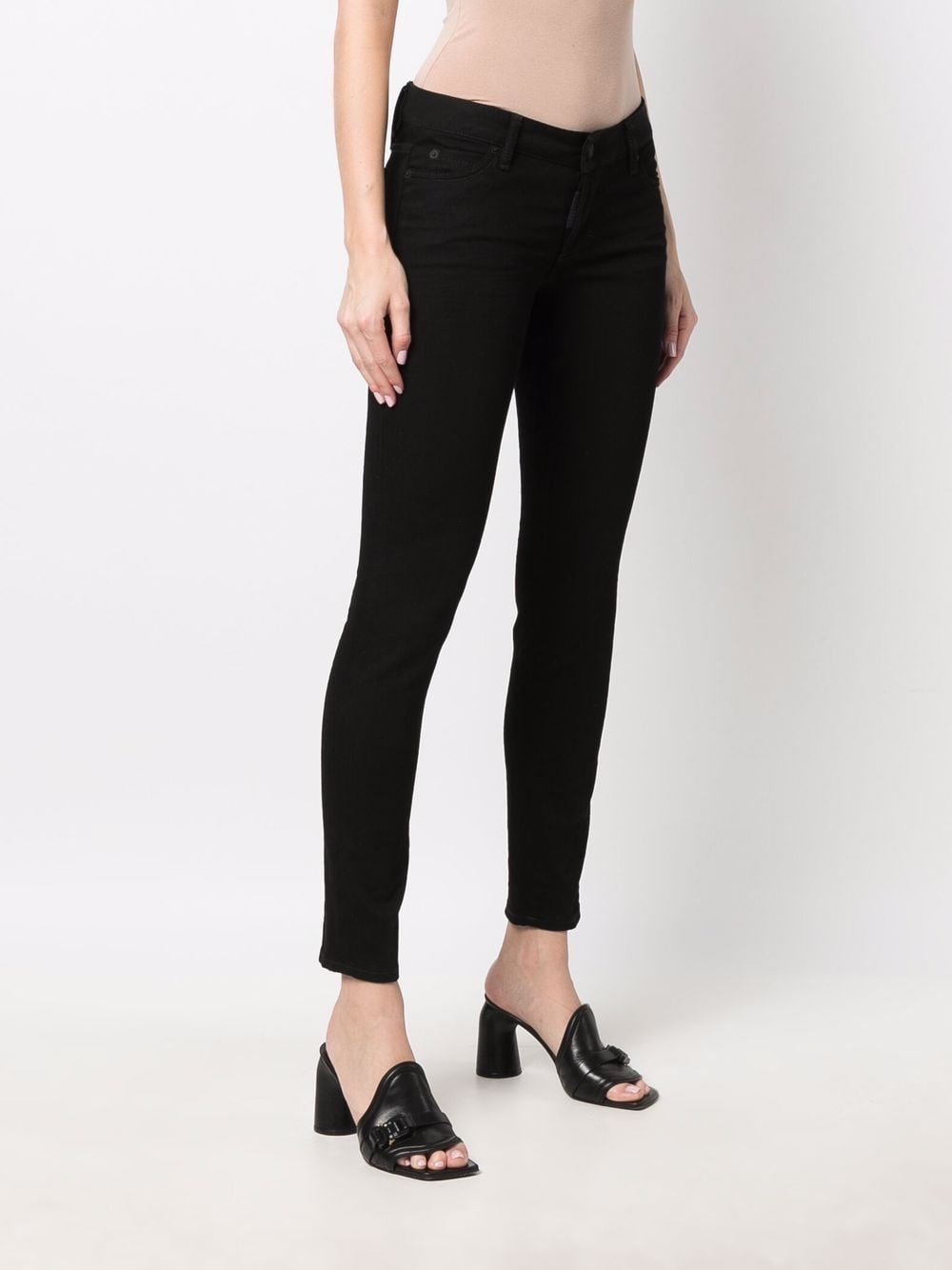 Dsquared2-OUTLET-SALE-Black Bull Jennifer Skinny Jeans-ARCHIVIST