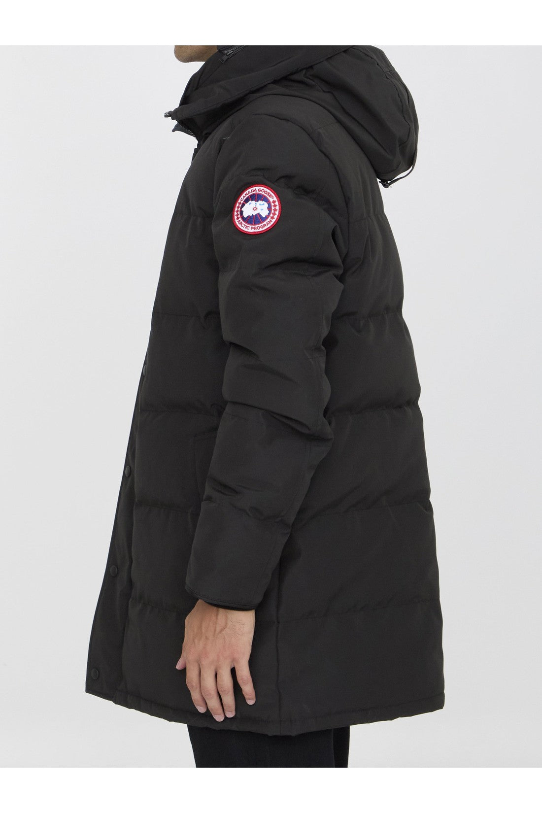 CANADA GOOSE-OUTLET-SALE-Black Carson jacket-ARCHIVIST