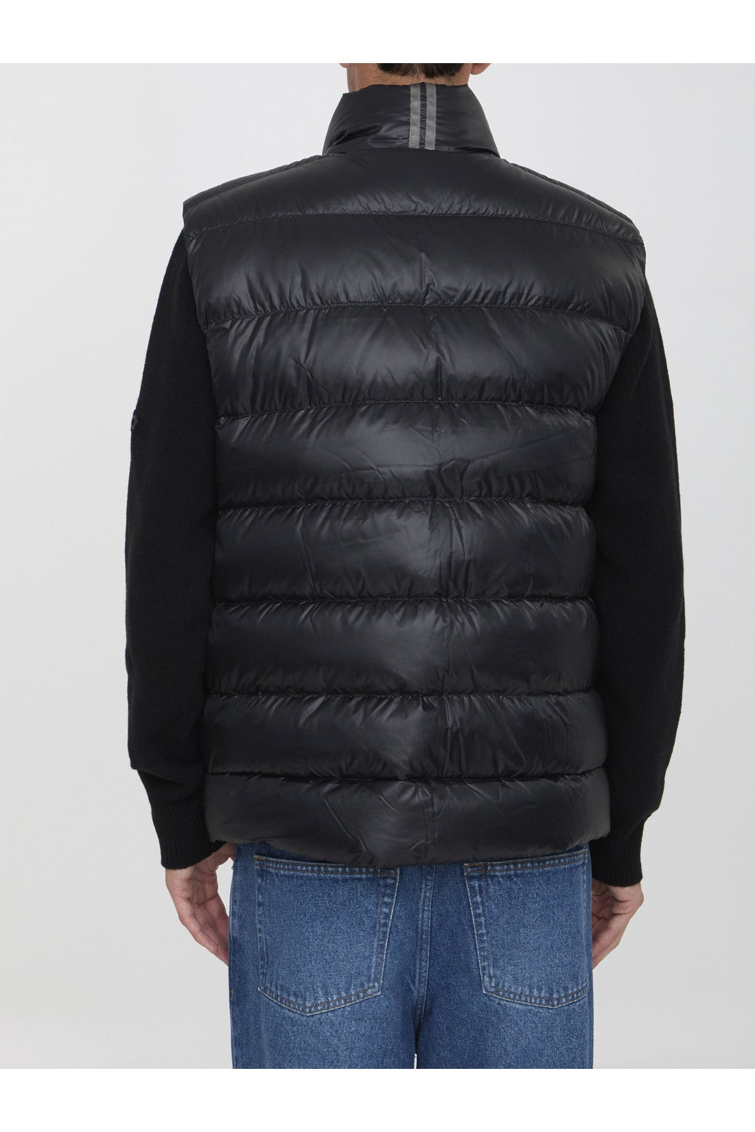 CANADA GOOSE-OUTLET-SALE-Black Crofton Gilet-ARCHIVIST