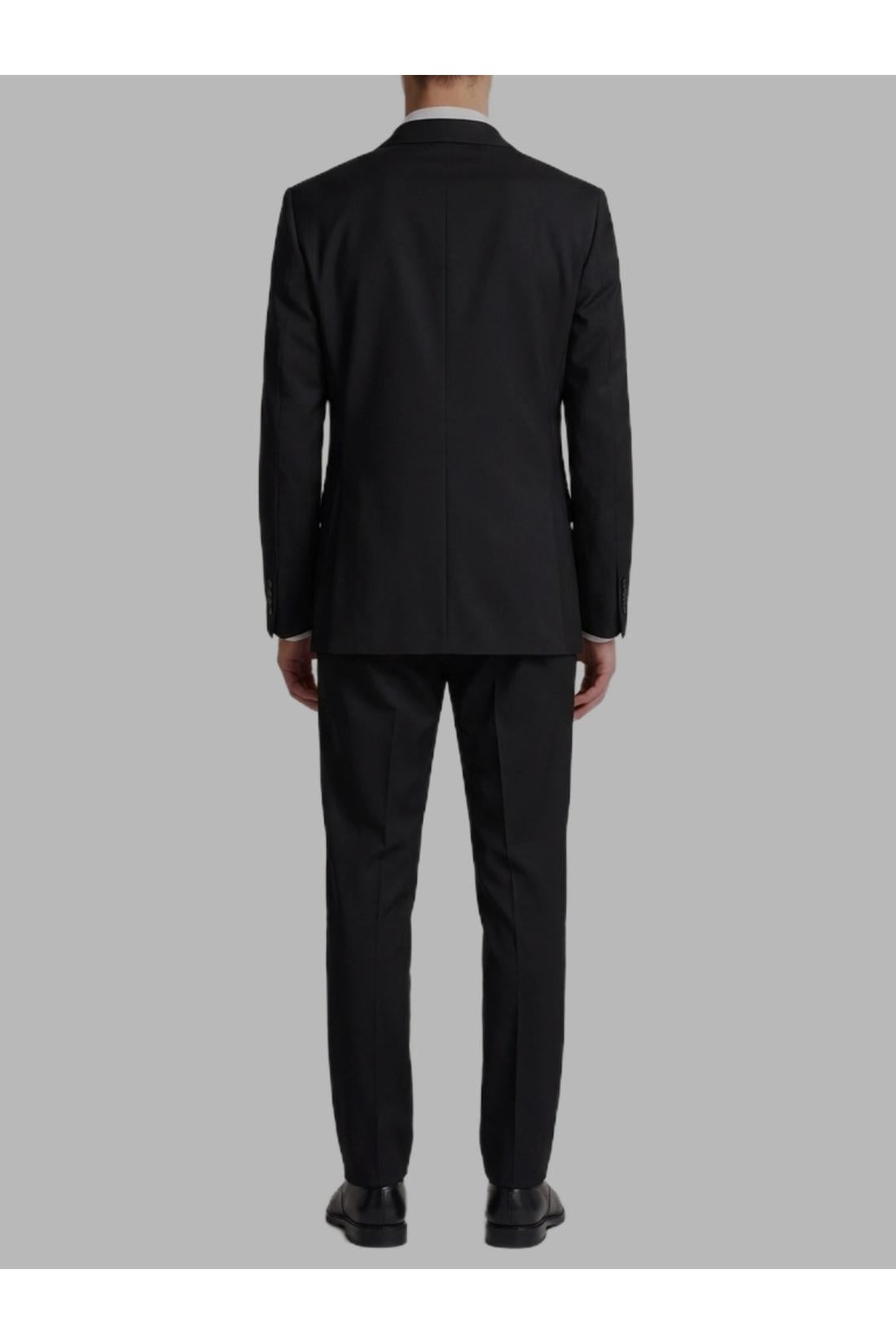 Lardini-OUTLET-SALE-Black Feeling double-breasted dress-ARCHIVIST