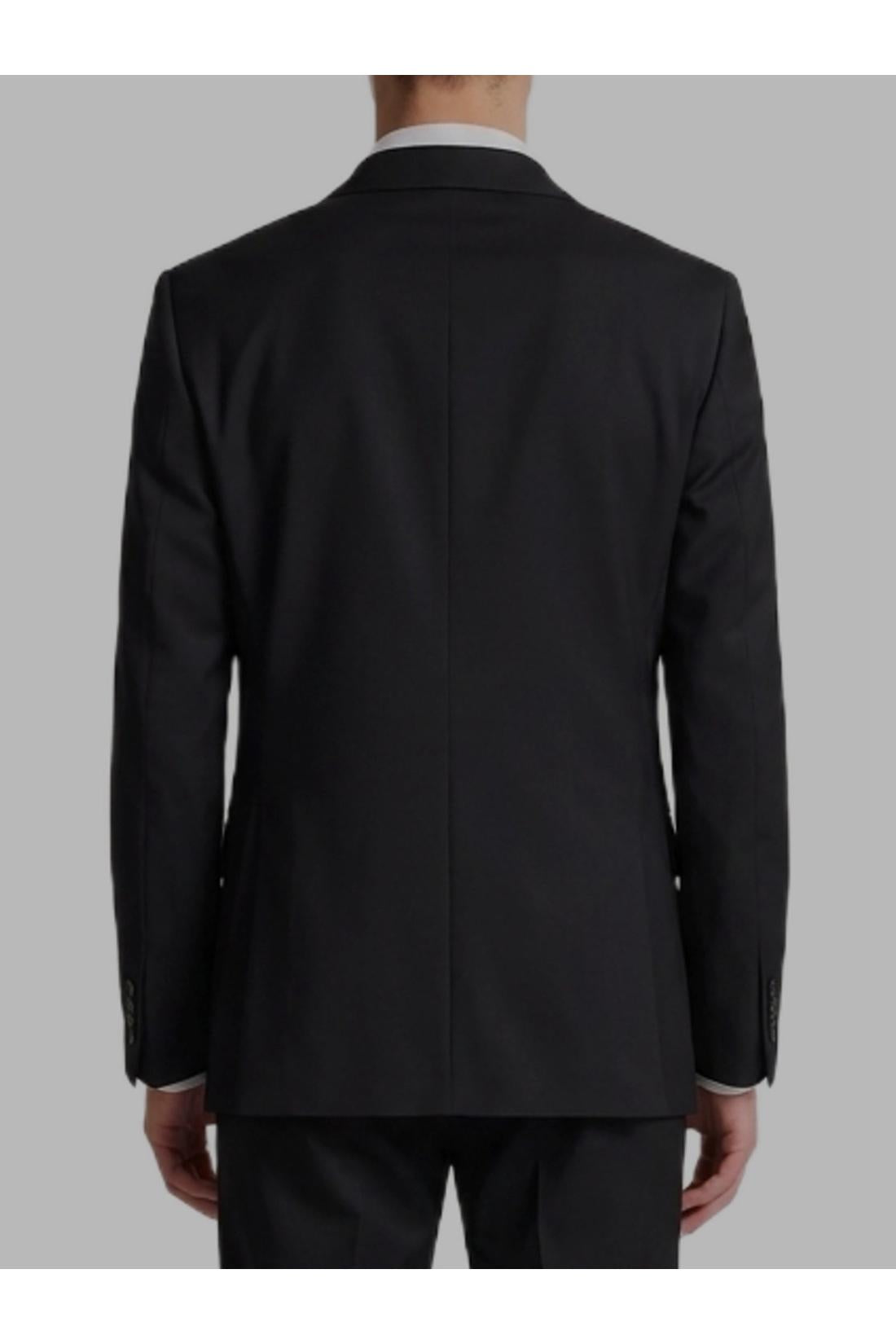 Lardini-OUTLET-SALE-Black Feeling double-breasted dress-ARCHIVIST